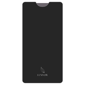Luxyor Deluxe 310 infrared sauna blanket in PU leather, front view, closed