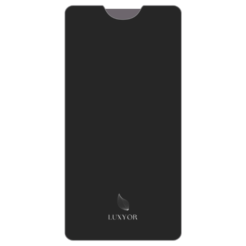 Couverture sauna infrarouge Luxyor Deluxe 310 en cuir PU, vue de face fermée