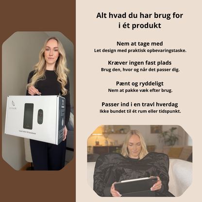 Luxyor Comfort 150 saunatæppe: alt hvad du har brug for i ét produkt